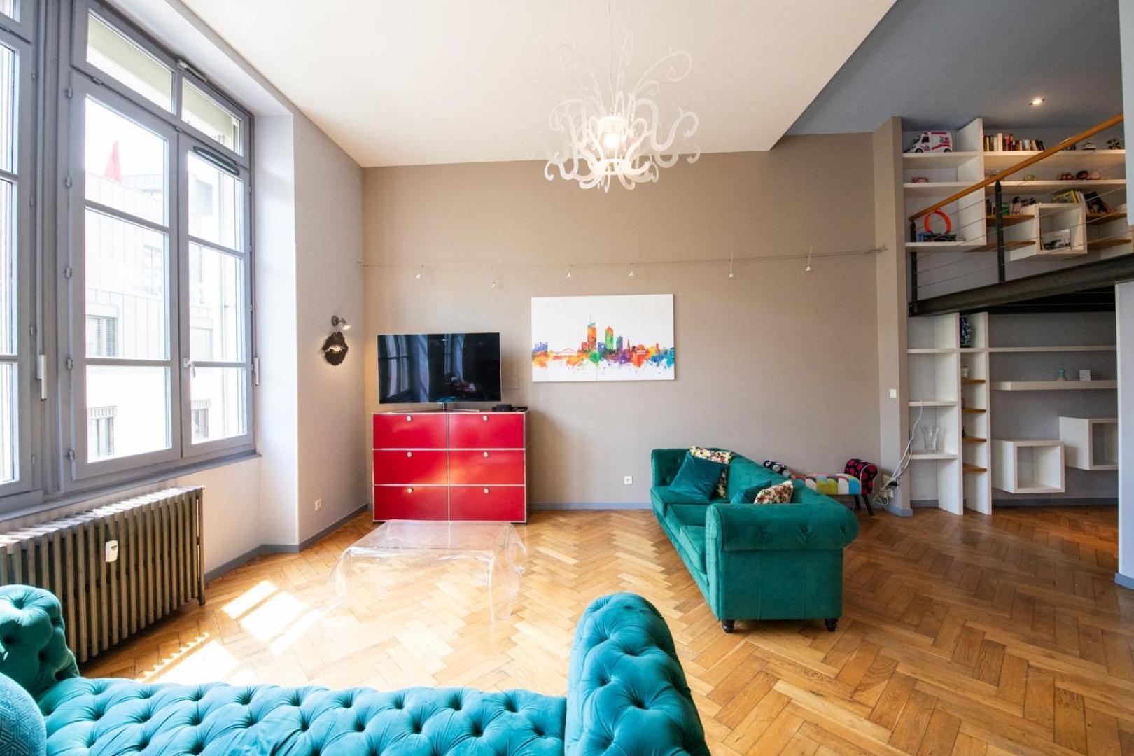 Apartment Loft Crequi - Bel Spacieux Proche Tete D'or